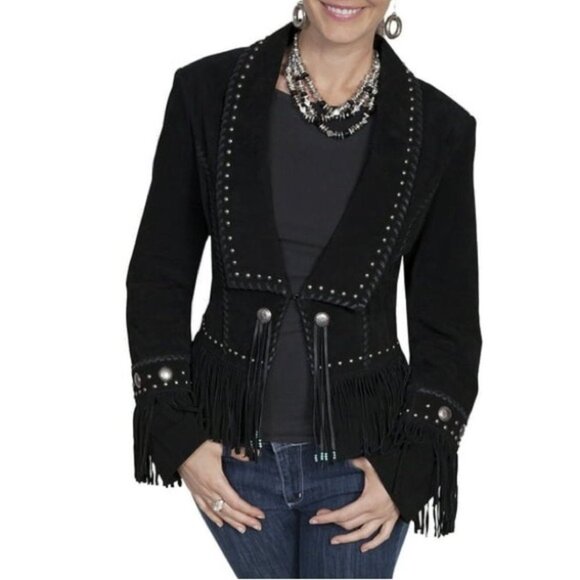 Scully Jackets & Blazers - NWT Scully Vintage Western Suede Jacket Size S